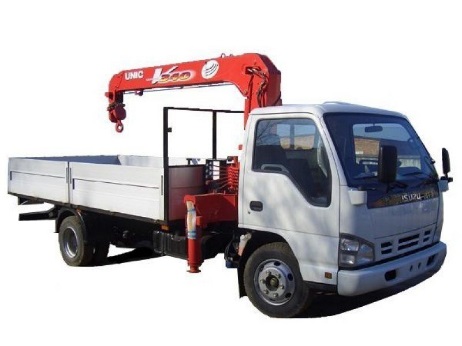 аренда Кран-манипулятор UNIC на шасси HINO 500